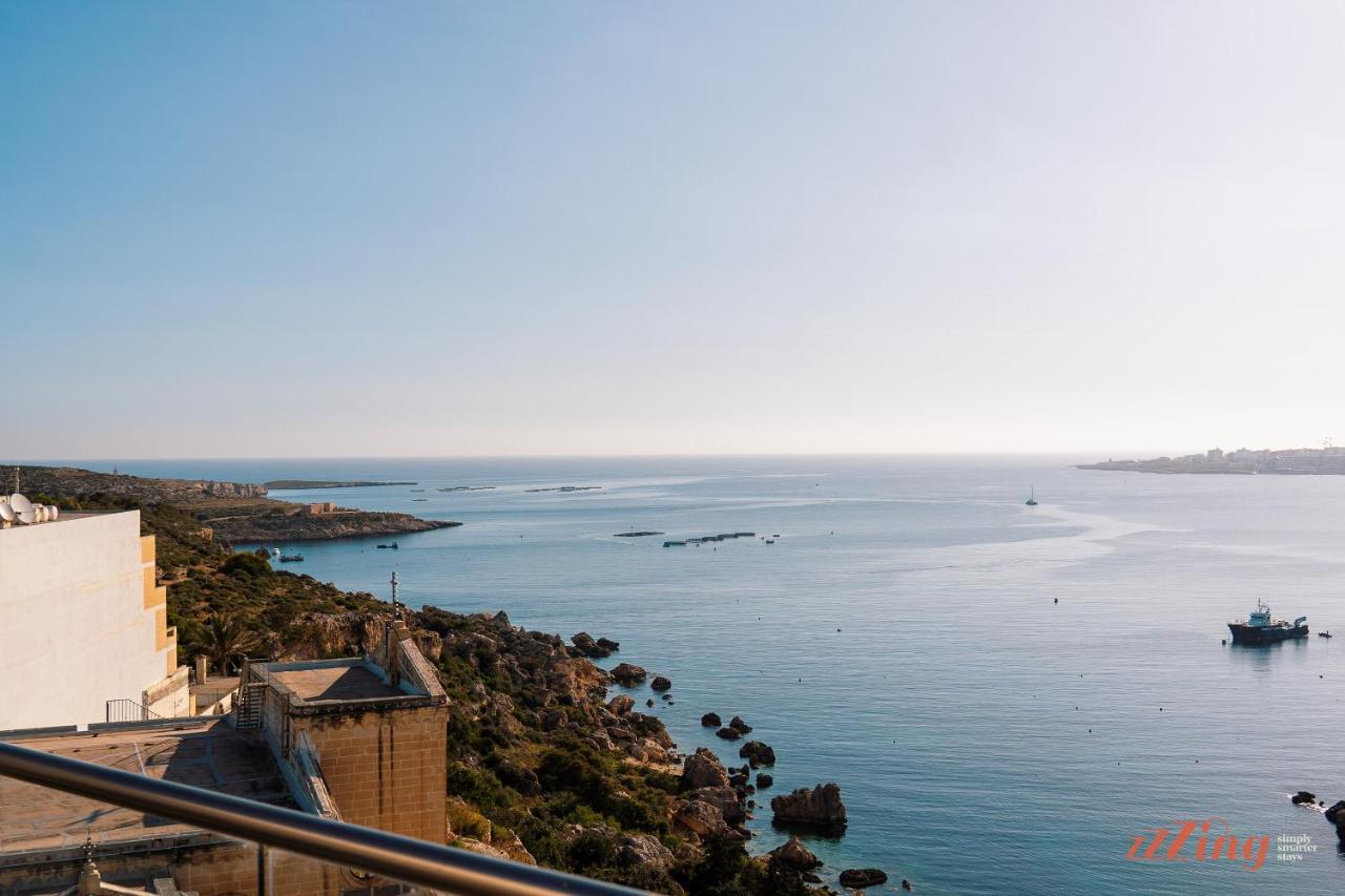 Insta Worthy Gorgeous Seaview Penthouse Apartment St. Paul's Bay Exterior foto